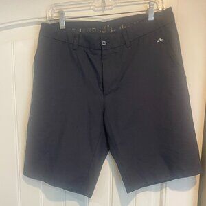 J.Lindeberg Men's Golf Shorts – Size 32 – Navy – Lightweight Performance